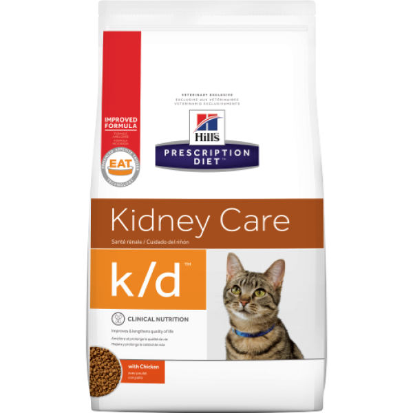 Hill's prescription diet k/d Kidney Care with Chicken Feline 貓用腎臟處方(雞肉) 4lbs
